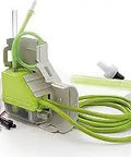 Mini Lime Univolt Condensate Pump Kit With Fortress White Lineset Cover Included shown with installation components