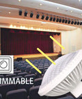 LED PAR64 Bulb Replaces 500W Halogen With 40W Output, 15 Degree Beam, Dimmable Warm White 2700K To 3000K, 120V GX16D Retrofit Lighting in theater