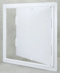 Heavy Duty Plastic Access Panel For Drywall 18x18 Inch Removable wall door showcasing smooth flush finish and durable ABS material.