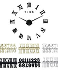 12 Piece Clock Numerals Kit For DIY Repair Arabic And Roman Digits Quartz Wall Clock Parts In Three Colors Plastic Durable Replacement Numerals