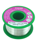 Fine 0.3mm Lead Free Solder Wire For Micro Electronics Soldering Rosin Flux Core Alloy Sn99 Ag0.3 Cu0.7 RoHS Ready Spool