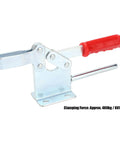 Beefy Heavy Duty Toggle Clamp With 881 Lb Holding Capacity And 220W Quick Release For Woodworking Jigs And Fixtures And Welding Projects
