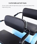 Comfortable and soft seats of Full Size Four Seater Electric Golf Cart Packing 650W Brushless Motor And 60V Lithium Battery.