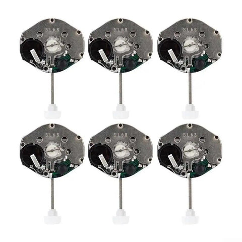 Watch Movement Replacement Kit With Six Metal Parts And Tools For SL68 Repair DIY Friendly Easy Install No Fuss Speedy Fix