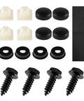 Universal License Plate Screws Set In Premium Stainless Steel Self Tapping Bolts For Cars Trucks And SUVs No Wobble Rattle Free Mounting Hardware