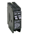 BD2020 Type BD Duplex Breaker 2-20A 1 Pole 120V Residential Electrical Panel Replacement For DIY Home Wiring Upgrades Pro Grade Easy Install Safe Load Management, black twin breaker