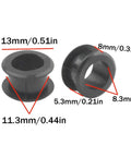 2 Pack Automatic Transmission Gear Shift Cable Bushing And Clip Repair Kit For Toyota Corolla Matrix 1.8L 2003 2008 dimensions