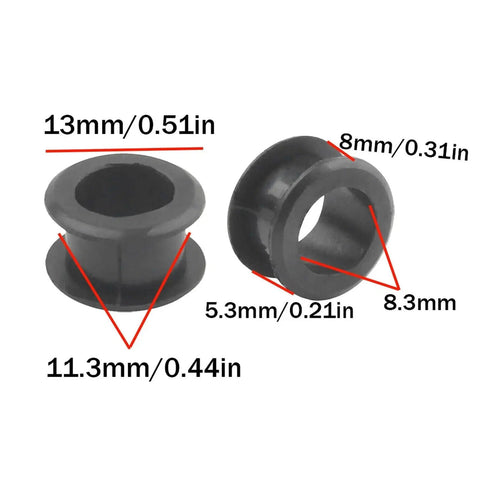 2 Pack Automatic Transmission Gear Shift Cable Bushing And Clip Repair Kit For Toyota Corolla Matrix 1.8L 2003 2008 dimensions