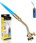 Solid Brass Pencil Flame Gas Welding Torch Head Nozzle, Beefed Up Full Metal Version For Precise Soldering And Heatwork
