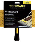 9-Inch Wood Stain Applicator With Pivot Head, Replaceable Tear-Resistant Pad, Edging Guides For Clean Edges packaging