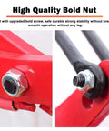 High Quality Bold Nut on Heavy Duty Stone Lifting Clamps, showcasing secure fastening for granite and marble slab lifting.