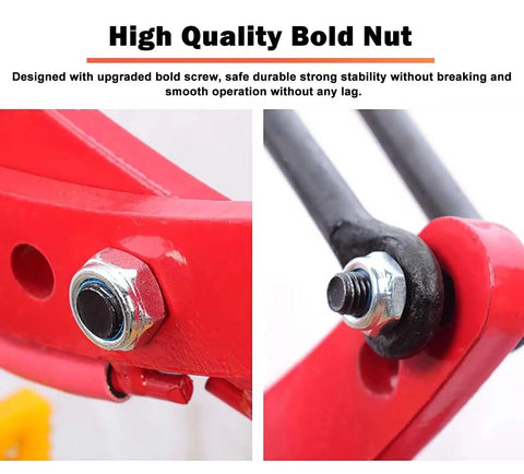 High Quality Bold Nut on Heavy Duty Stone Lifting Clamps, showcasing secure fastening for granite and marble slab lifting.