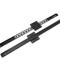 Beefy Heavy Duty Drawer Slides, 2-Section Ball Bearing Runners For Wall Cabinets, 26 Inch Length, 650mm, 20kg Load Capacity, Easy Side Mount Install, Smooth Quiet Operation, Durable Metal Slides side view