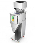 No Sweat Precision Granule Filling Machine With Heavy Duty Stainless Steel Build, digital display for bulk packaging.