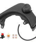Engine Fuel Tank Replacement For 850 Series Engines With Fuel Line And Shut Off Valve Replaces 590477 And 796489 Durable ABS Plastic Gas Tank