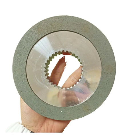 Heavy Duty BFK458-18E Brake Pad With 174 Millimeter Outer Diameter And 31 Tooth Friction Surface For Mechanical Transmission Gearboxes in hand.