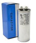 Run Capacitor 60uF 370VAC 50/60Hz for RV Air Conditioners and Motors 1499-5761 Replacement with blue box packaging