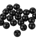 20Pcs M4 Thread Cap Nuts Knob Screws for Light Fixtures Decorative Screw Caps Steel Ball Nut Covers for Furniture and Lamp Decor Black Finish