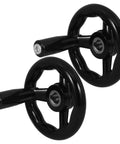 Two Pack Bakelite Hand Wheel With Revolving Handle For Lathe And Milling Machines 4 Inch Black Handwheel Dimensional Stability