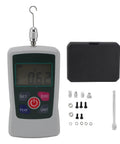 Pocket Size Digital Force Gauge 1N To 10N Push Pull Tester With Aluminum Alloy Build Built In Sensor And Plus Or Minus One Accuracy Handy Tension And Compression Meter For Workshops Labs And DIY Projects, with case and adapters