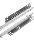 Heavy Duty Drawer Slides 2 Pack With Solid Ball Bearings For Smooth Quiet Operation Built To Handle Big Loads Ideal For Keyboard Drawers