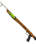 Woody Elite Custom Pro Grade Speargun For Spearfishing And Freediving With Mahogany Barrel Stainless Shaft Open Muzzle