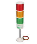 Three Layer LED Stack Tower Light for CNC Machines and Automatic Production Lines 24 Volt Aluminum Alloy Signal Indicator