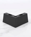 4 Pack L Shaped Plastic Sofa Legs With M5 Screws Heavy Duty Furniture Feet Replacement For Bed Dresser Couch And Table