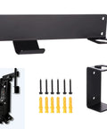 Wall Mount Hydraulic Floor Jack Storage Rack Universal Fit For Most Hydraulic Floor Jacks with mounting hardware.