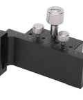Ultra Precise Linear Stage Manual Sliding Table Made From Lightweight Aluminum Alloy ZDTLS80 with knobs and scale detail