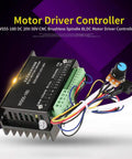 Brushless Spindle BLDC Motor Driver For CNC Speed Controller with potentiometer and wiring, WS55-180 model on display