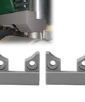 Benchtop Drill Press Lateral Play Fix Kit Precision Shaft Collar And Anti-Wobble Bushing Set, grey plastic parts for drill stability.
