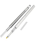 Beefy 60 Inch Heavy Duty Drawer Slides With Locking Full Extension Side Mount Ball Bearing Rails 500 Lb Capacity Galvanized Finish For Rust Resistance