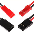 Two Pairs 10cm JST To JR Servo Cable Adapters Male To Female And Female To Male For RC Planes Helicopters Cars Must Cop