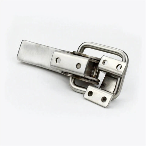 Heavy Duty Stainless Steel Toggle Hasp Latch With Ironclad Grip For Truck Trailers Equipment Gates And Garage Shed Doors Weather Resistant Built Tough As Nails