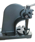 2-Ton Heavy-Duty Arbor Press With Cast Iron Frame, 4-Position Steel Anvil, 8.47 Inch Max Height, 12 Inch Work Diameter shown