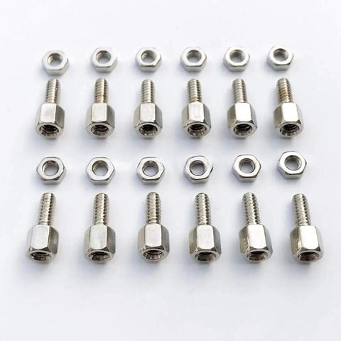 Premium Brass Male Female Hex Standoff Spacers For Motherboard Hardware And Circuit Board Mounting Solid Copper Alloy nuts and bolts arrangement
