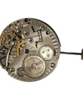 Drop In Hand Winding Mechanical Watch Movement ST3621 ETA6498 Replacement Part showing gears and winding stem