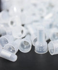 Close-up of 1000Pcs CE2 Closed End Wire Crimp Connectors Protective Cap Nylon Crimp Cap With Tin Plated Copper Ferrule Terminal