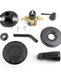 Oil-Rubbed Bronze Shower Faucet Set With Tub Spout And 6 Inch Shower Head, Tub And Shower Trim Kit, Single Handle Bath System
