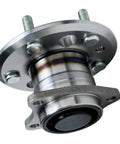 Rear Wheel Bearing Hubs Replacement for 2002 2003 2004 Toyota Camry Non-ABS, close-up view showing 5 bolt 4 bolt square flange
