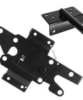 Tough As Nails Self Locking Gate Latch Built From Durable Stainless Steel For Bulletproof Fence Security And Instant Yard Gate Catch Hardware That Keeps Your Place Locked Up Safe, detailed view of latch components.