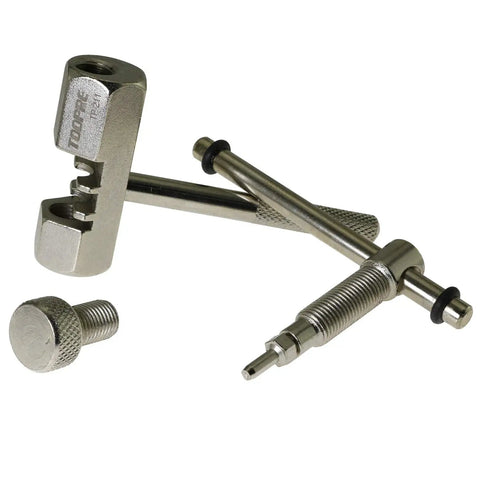 Bike Chain Breaker And Pin Splitter Tool For MTB And Road Bikes, Screw Type Chain Rivet Extractor, stainless steel build