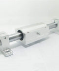 Two Pack Linear Motion Bearing Slides SCS8LUU-SCS20LUU For CNC Machines, 3D Printers, Pro Grade Precision Tools And Machinery, Aluminum Alloy Low Friction Rails With High Load Capacity, Long Life, Smooth Travel, aluminum bearing slide