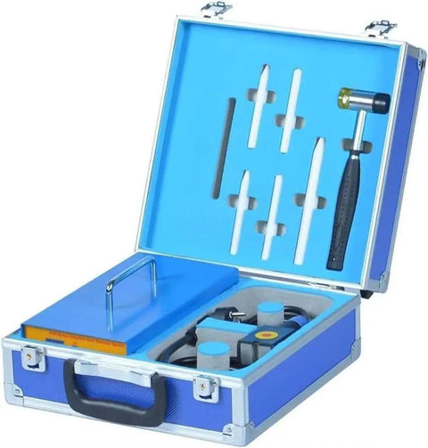 Powerful 1380W Paintless Dent Repair Kit For Cars And Trucks Fast No Damage Dents Removal Tool Set in open carrying case