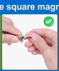 Correct techniques for separating Super Badass N48 Neodymium Cube Magnets 1/4 Inch 6Mm Size for safe use.