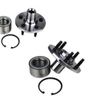 Rear Wheel Bearing And Hub Assembly Model 521000 Beefy Heavy Duty Compatible With Ford Explorer 2002 To 2010, 5 Lug Bolts