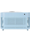Portable Countertop Mini Ice Maker Makes Ten Snappy Cubes On The Fly In Just Fifteen Minutes With Ultra Quiet Operation - side view.