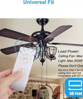 Universal Ceiling Fan Remote Kit 3 In 1 With Light Dimming Timing And Speed Control For Hunter Harbor Breeze Westinghouse