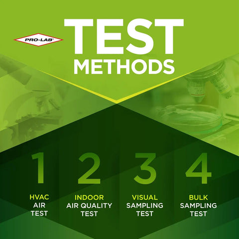 DIY Home Mold Test Kit For Air Quality With Fast 48 Hour Results, Super Easy Air And Surface Testing, test methods illustration